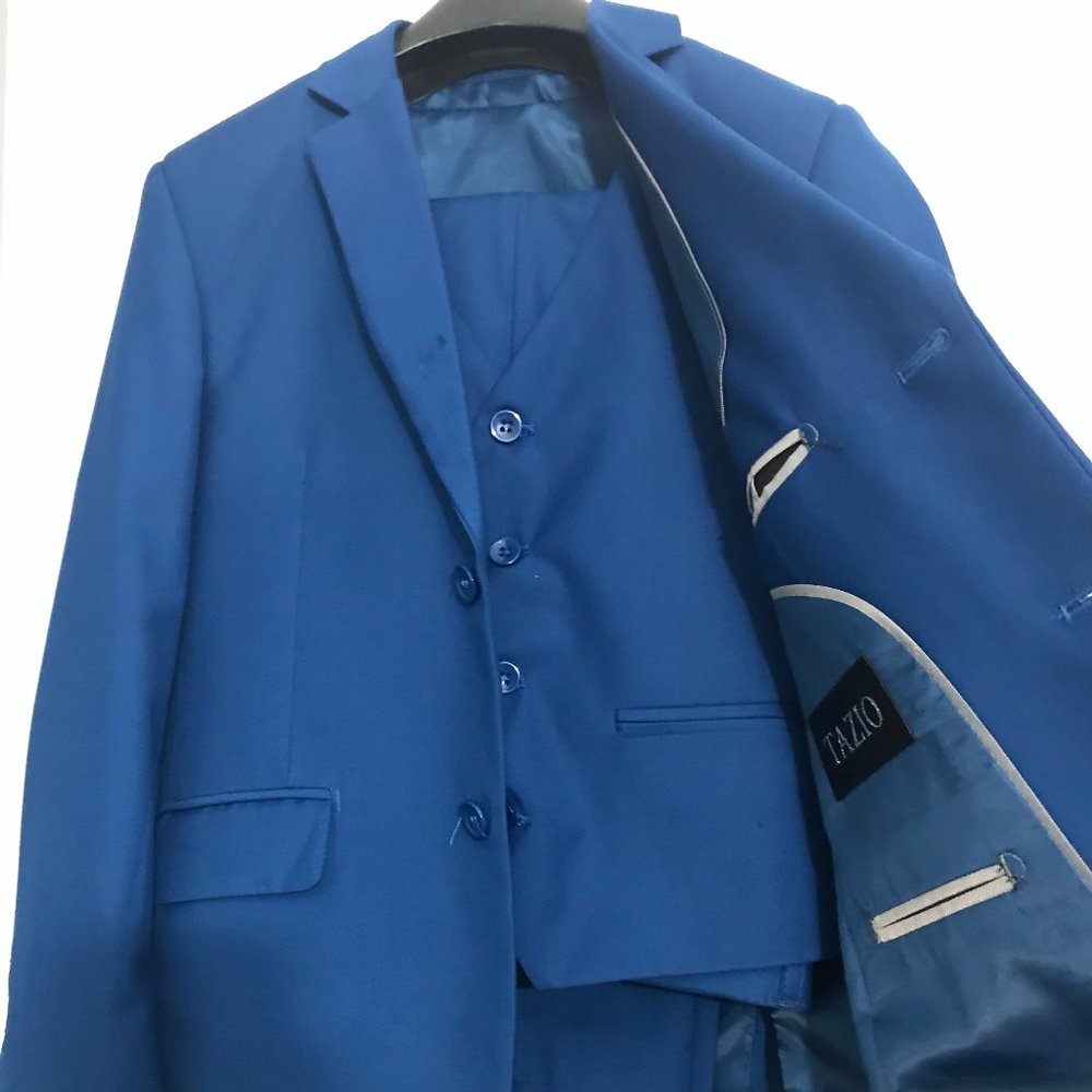 COPY - Boys 3-Piece Blue Suit from TAZIO -  Size 8